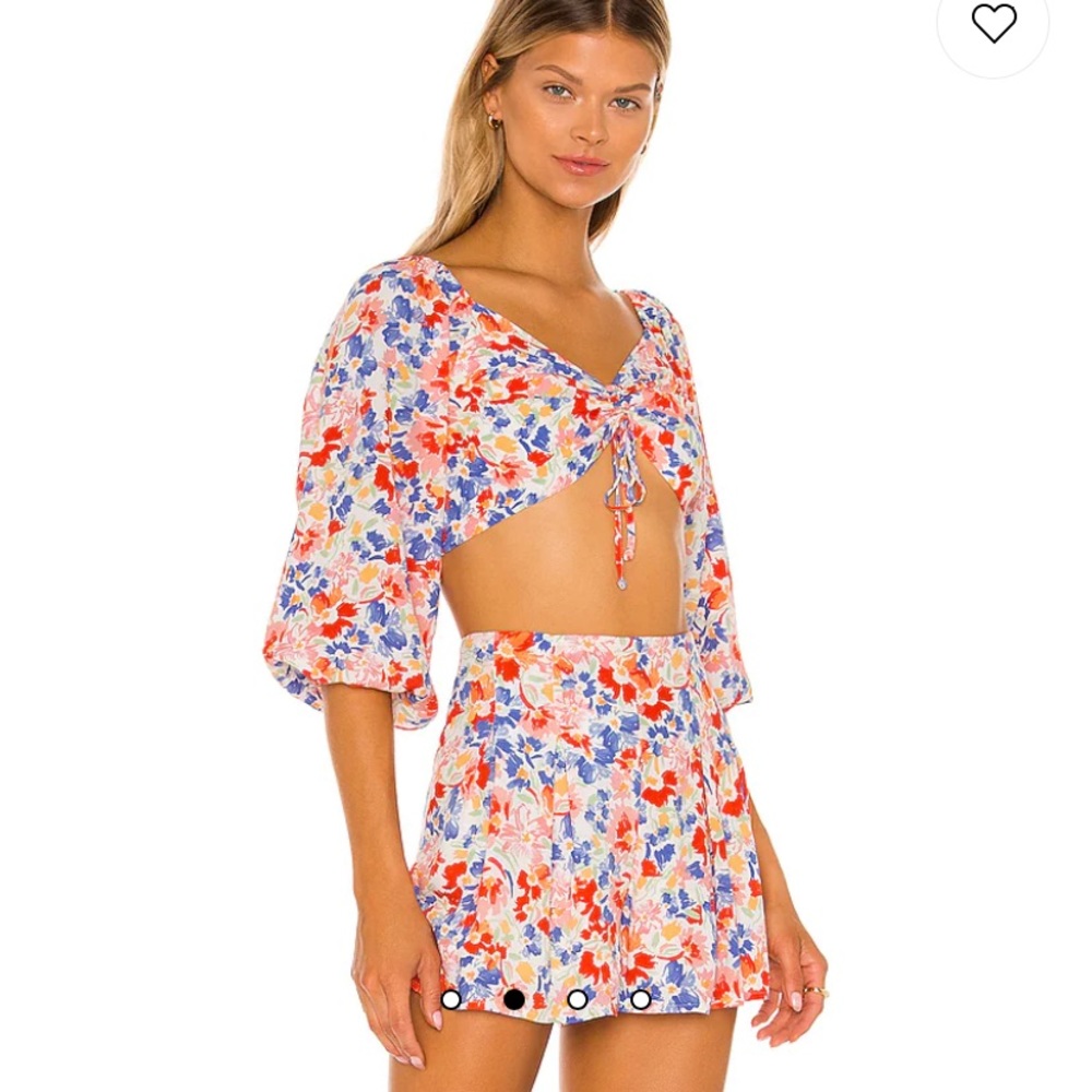 L*Space Crop Top With Matching Shorts - image 2